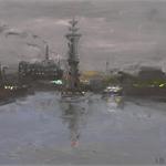 Москва-река, 2004, 60х80, х.м.